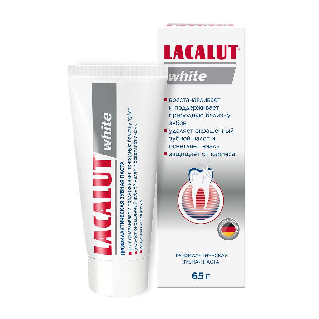фото упаковки Lacalut White Зубная паста